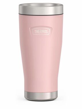 Thermos Pink Travel Tumbler with Stainless Accents